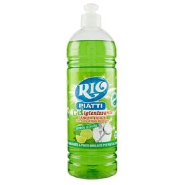 Rio Piatti Gel Igienizzante 800ml Cancellaodori e Verdello di Sicilia