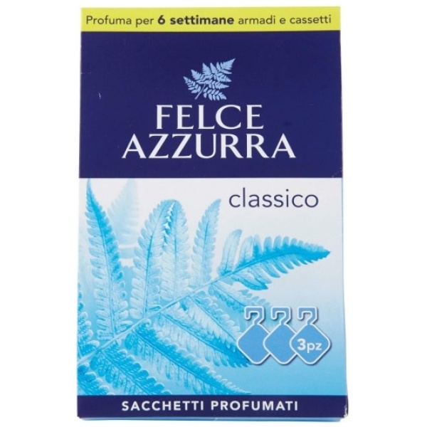 Felce Azzurra Sacchetti Profumati x 3 Classico