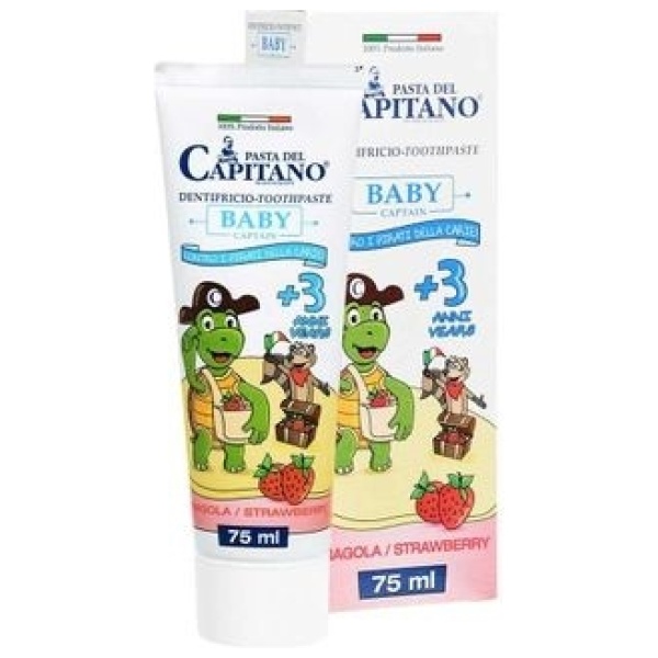 Pasta del Capitano Dentifricio Baby 75ml Fragola