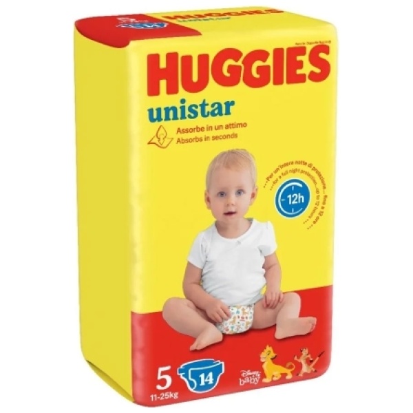 Huggies Unistar 11/25 x 14