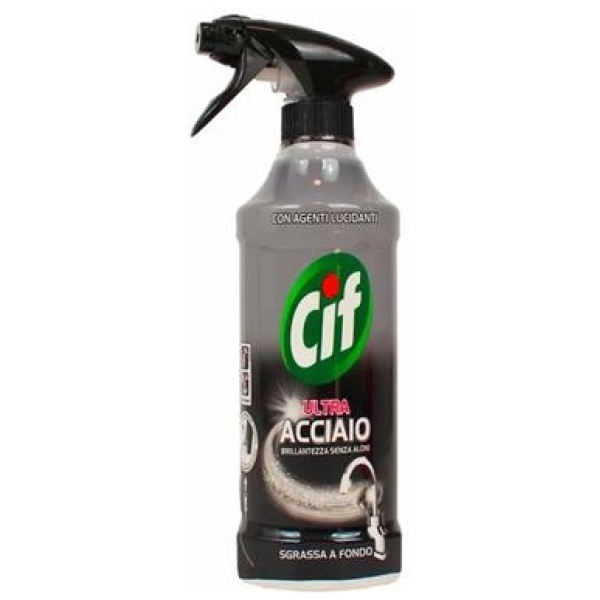 Cif Acciaio 500ml Spray