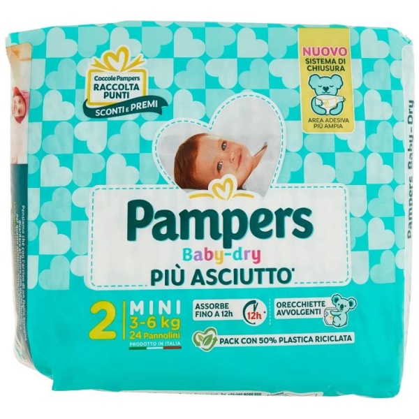 Pampers Baby-Dry x 24 Mini