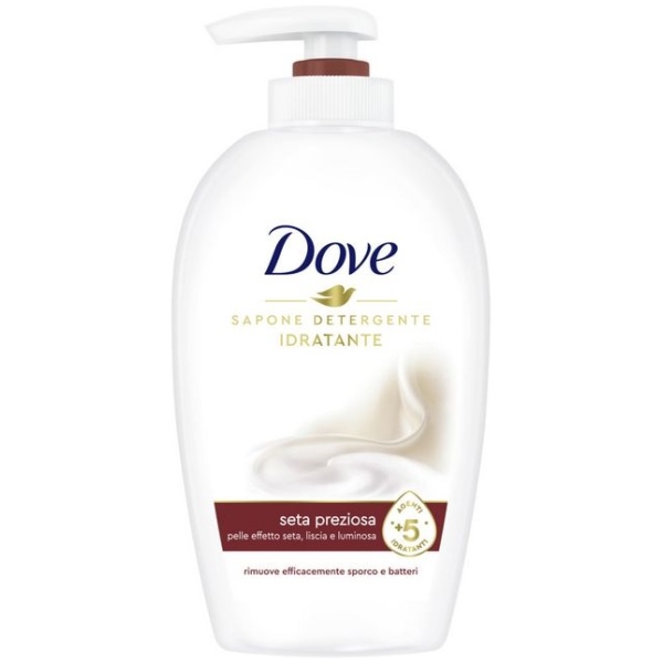 Dove Detergente Liquido 250ml Idratante Seta Preziosa