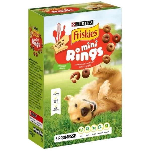 Friskies Biscotti Mini Rings 500gr