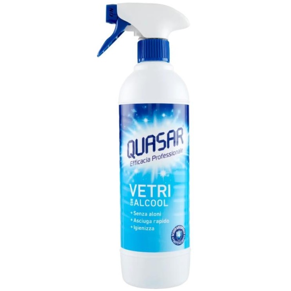 Quasar Vetri con Alcool 580ml Completo