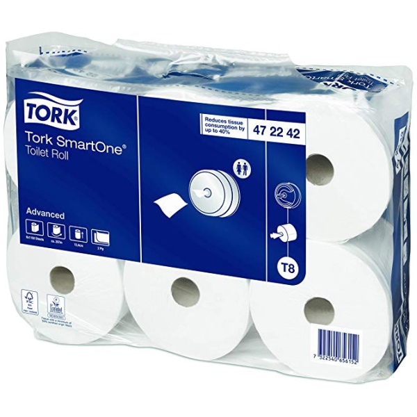 Tork Carta Igienica SmartOne 472242 x 6