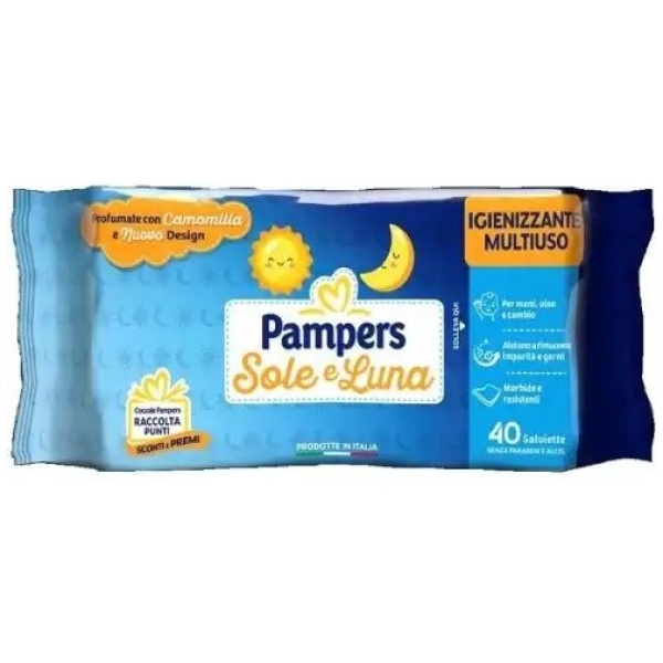 Pampers Sole e Luna Salviettine x 40