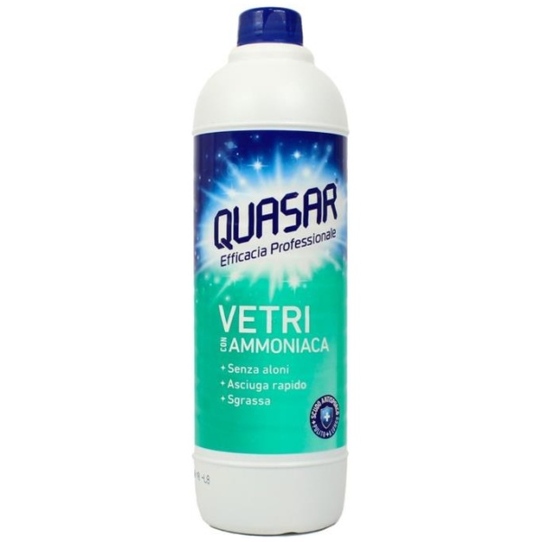 Quasar Vetri con Ammoniaca 580ml Ricarica