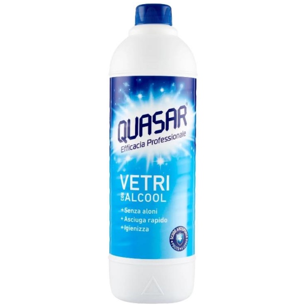 Quasar Vetri con Alcool 580ml Ricarica