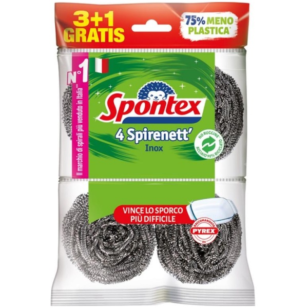 Spontex Spirenett x 3+1