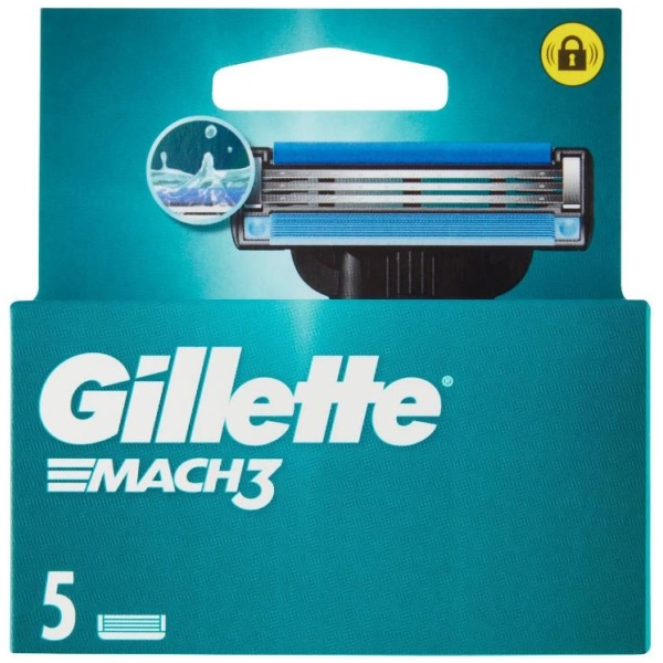 Gillette Ricambi Mach 3 x 5