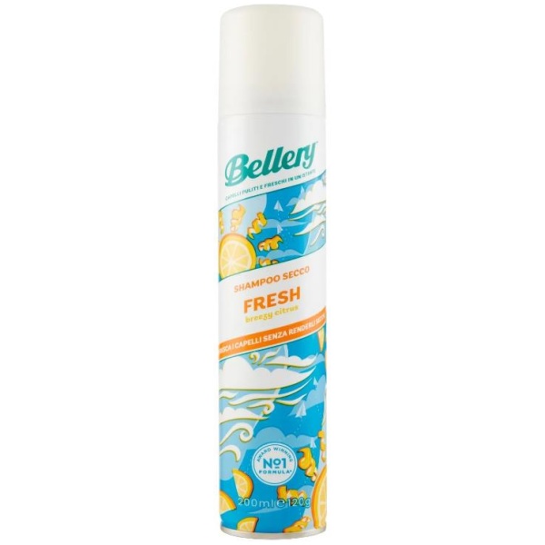 Bellery Shampoo a Secco 200ml Fresh