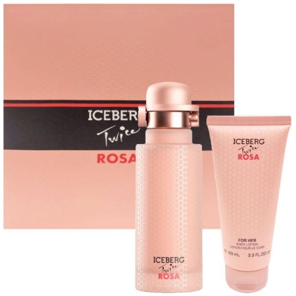 Iceberg Twice Rosa Edt 125ml Vapo + Body Lotion 100ml