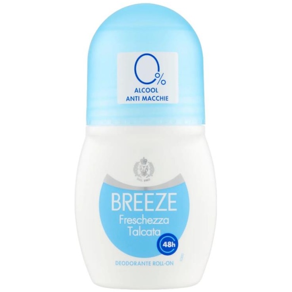 Breeze Deo Roll On 50ml Freschezza Talcata