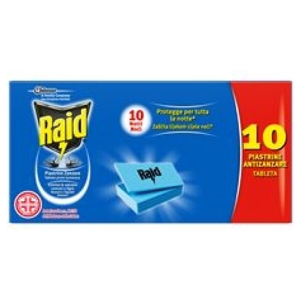 Raid Piastrine x10