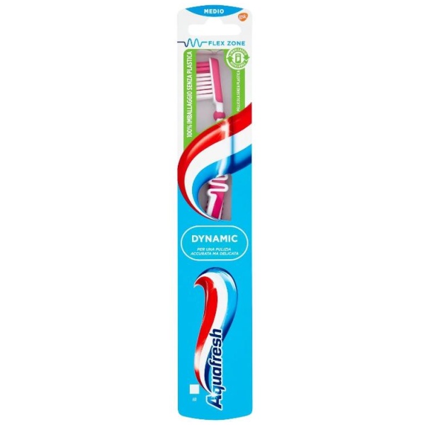 Aquafresh Spazzolino Flex Zone Dynamic Medio