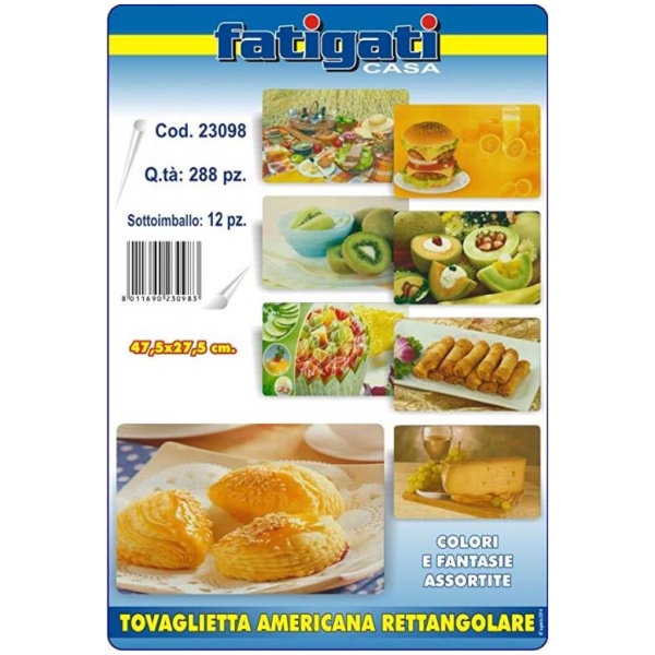 Fatigati Tovaglietta America Rettangolare (23098)