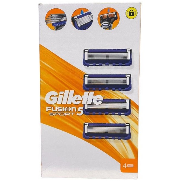 Gillette Ricambi Fusion5 Sport x 4