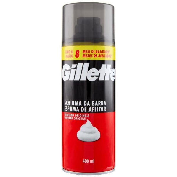 Gillette Schiuma Barba 400ml Profumo Originale