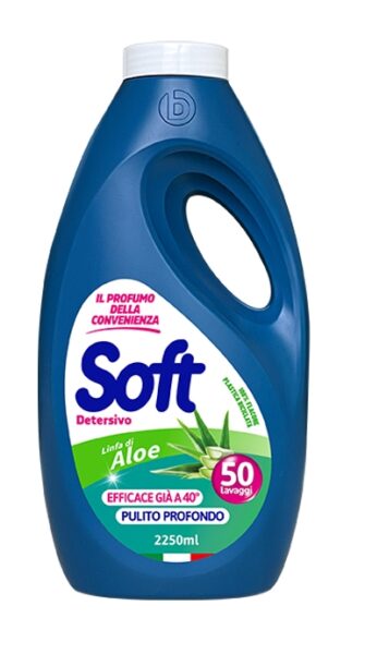 Soft Liquido Lavatrice 50mis. Linfa di Aloe