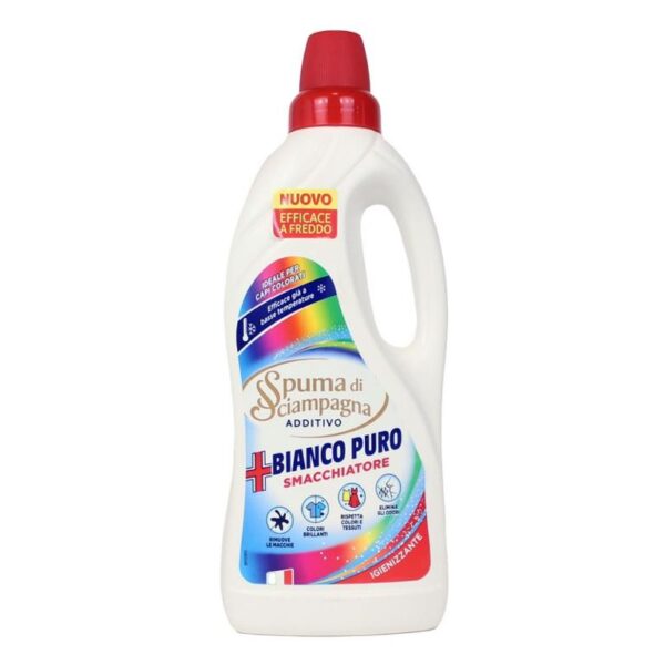 Spuma di Sciampagna Bianco Puro Smacchiatore Colorati 900ml