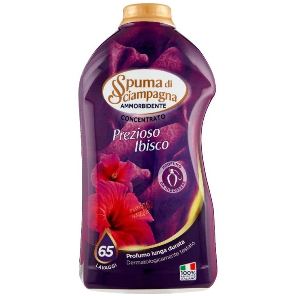 Spuma di Sciampagna Ammorbidente 1300ml Prezioso Ibisco