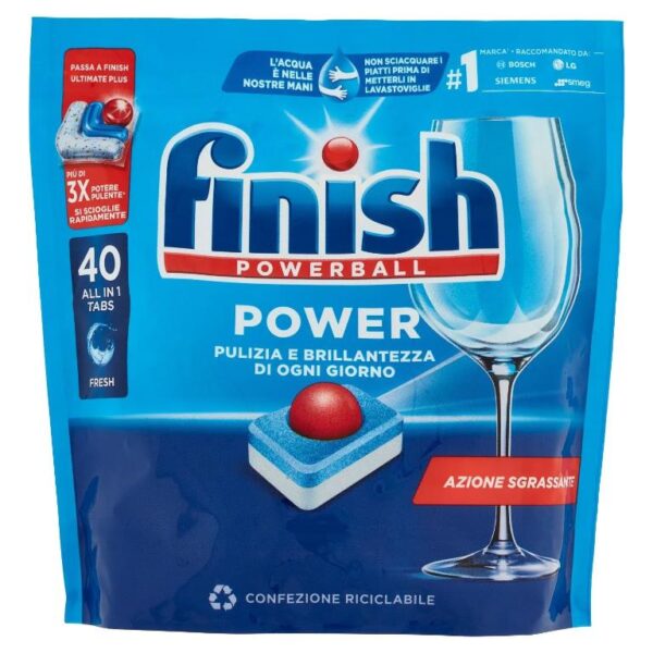 Finish PowerBall Power All In 1 x 40 Fresh