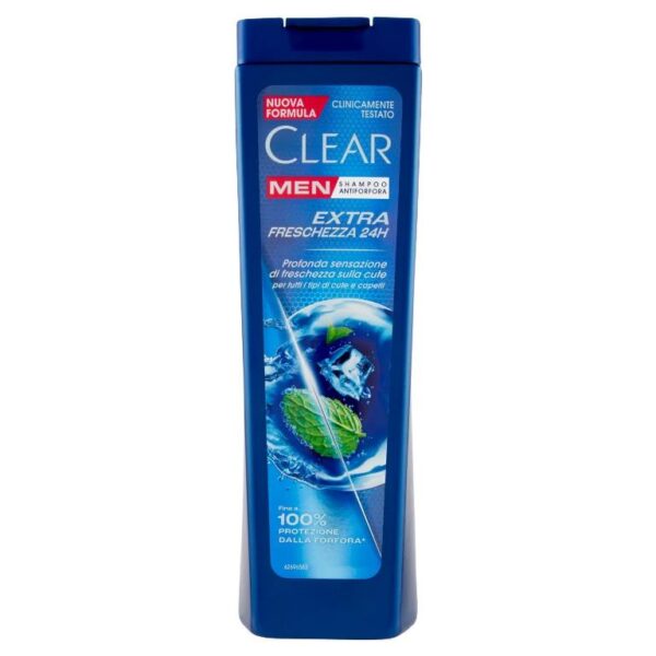 Clear Men Shampoo 225ml Extra Freschezza 24H