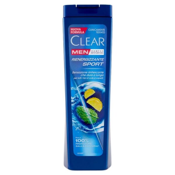 Clear Men Shampoo 225ml Rienergizzante Sport