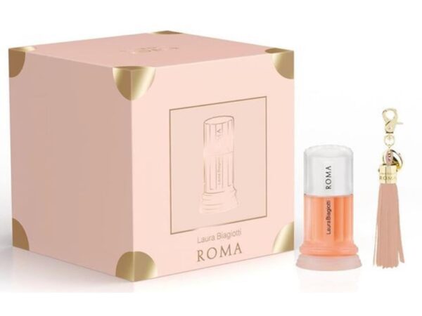 Roma Laura Biagiotti Edt 50ml Vapo + Bag Charm