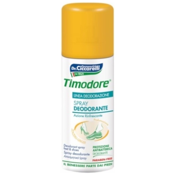 Timodore Deodorante Spray 150ml Zenzero