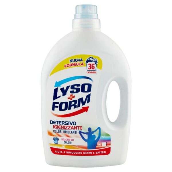 Lysoform Liquido Lavatrice 36mis. Colori Brillanti