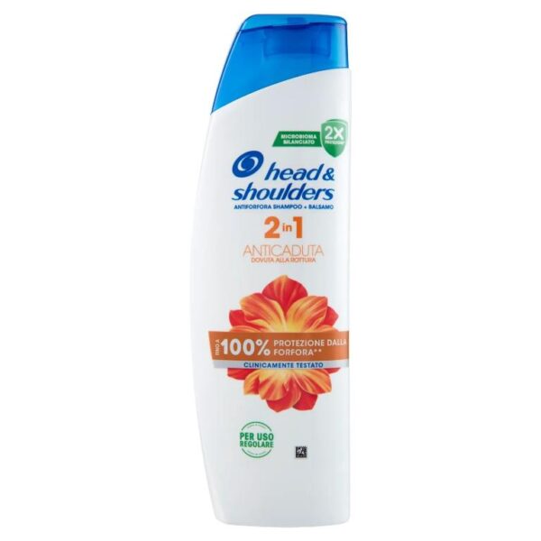 Head & Shoulders Shampoo 2in1 250ml Anticaduta