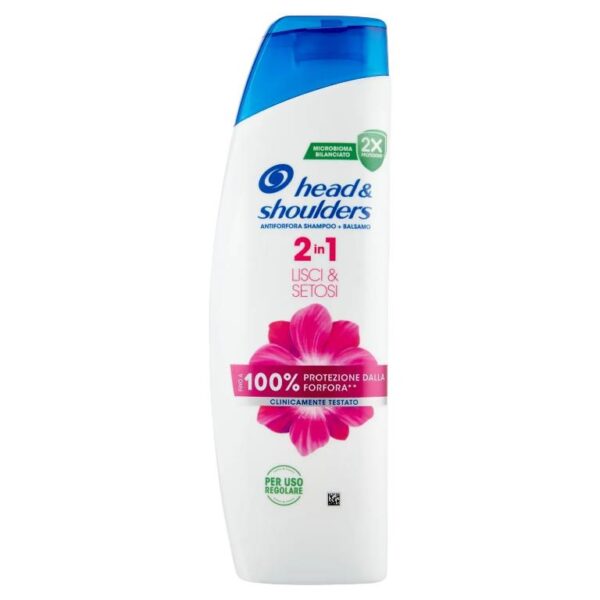 Head & Shoulders Shampoo 2in1 250ml Lisci & Setosi